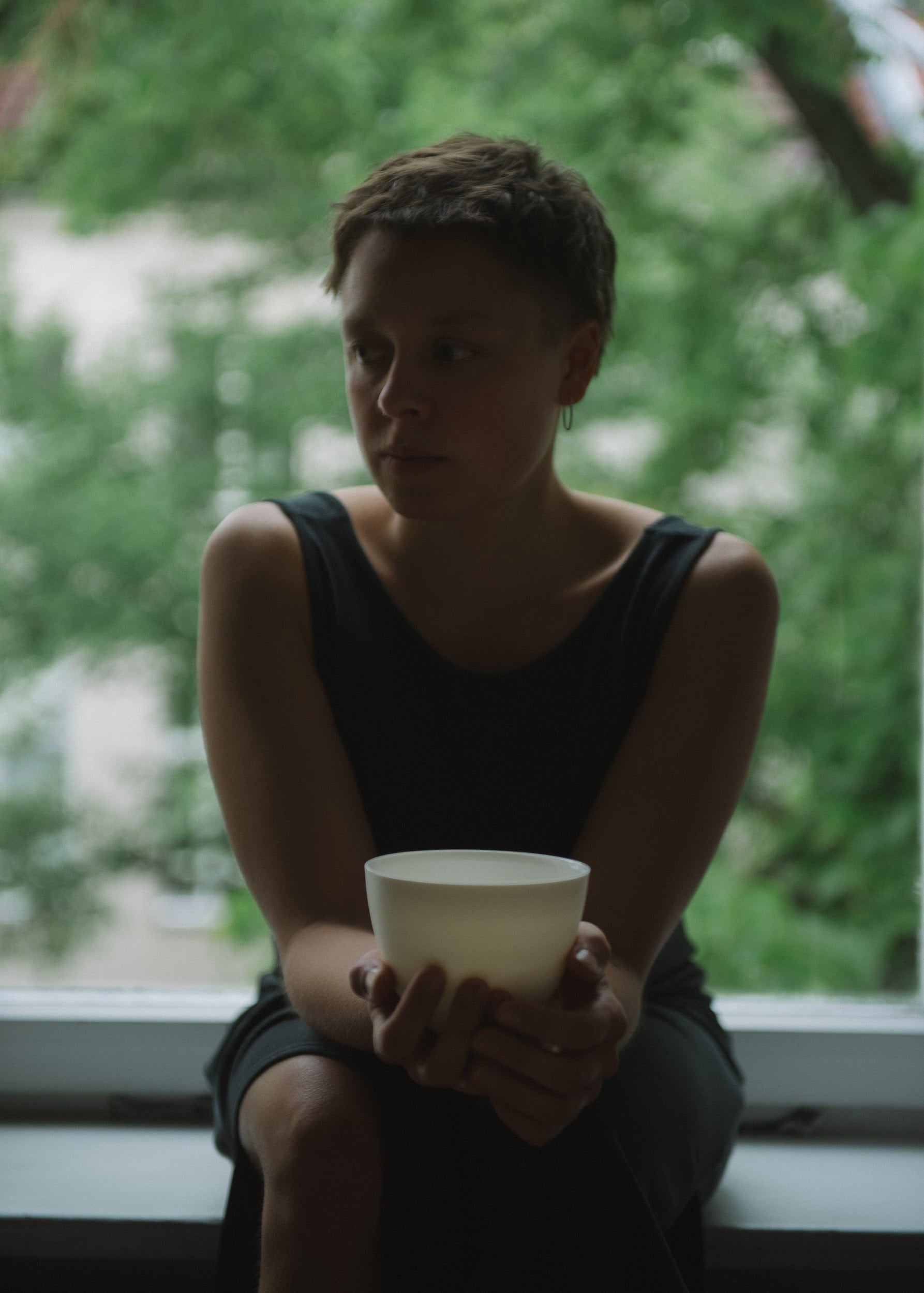 GRAPH Schale naturweiss