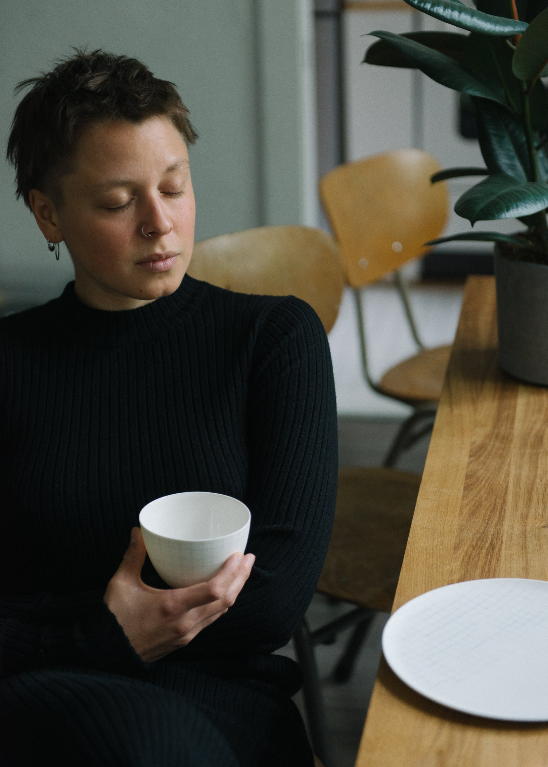 GRAPH Schale mit Handzeichnung #3